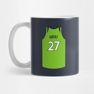 Rudy Gobert Minnesota Jersey Qiangy Mug